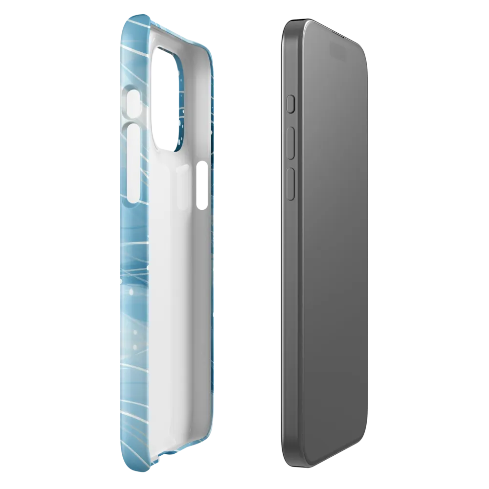 Ethereal Ocean Waves | Phone Case |  15 Pro Max | Snap Case | Glossy