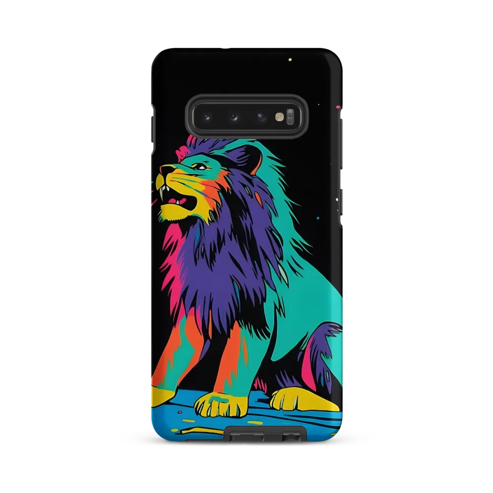 Roaring Colors: The Neon Lion