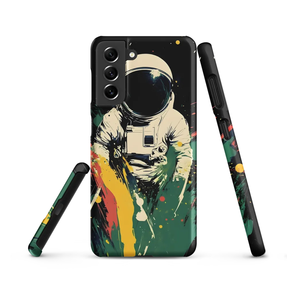 Cosmic Splash: The Astronaut's Journey