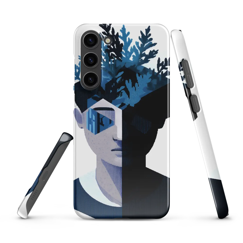 Nature's Reflection in a Surreal Portrait