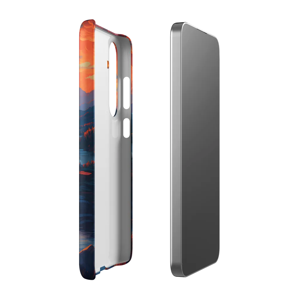 Ethereal Evening: A Digital Dusk