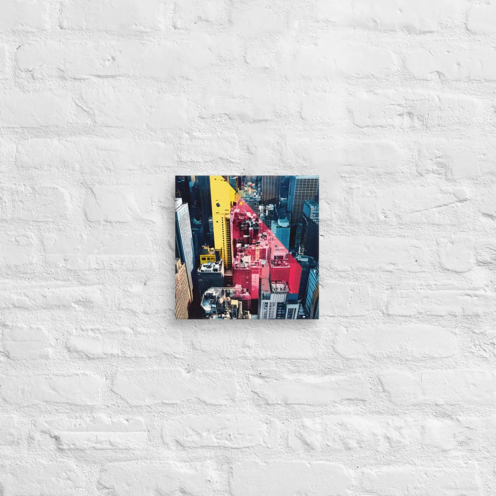 Dynamic Urban Symphony | Canvas | 10″×10″