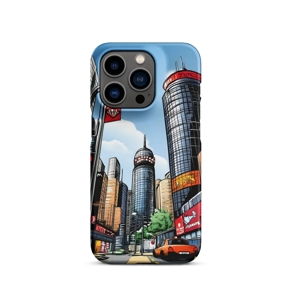 Urban Pulse: A Comic Cityscape