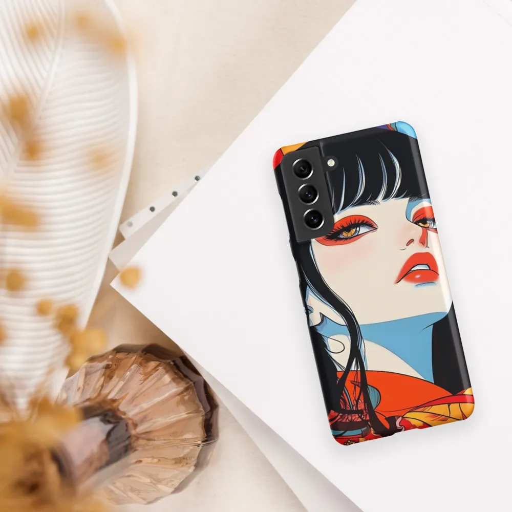 Vibrant Elegance | Phone Case |  S21 | Snap Case | Matte