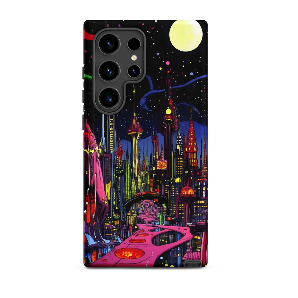 Neon Dreams of a Futuristic City