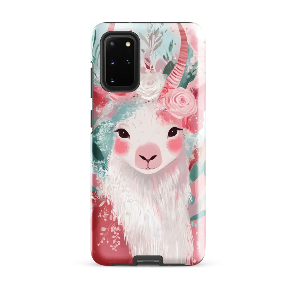 Spring Whimsy: The Floral Goat