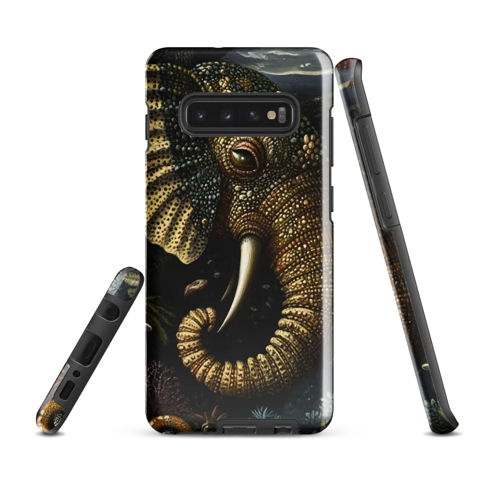 The Oceanic Elephant | Phone Case |  S10 Plus | Tough Case | Glossy