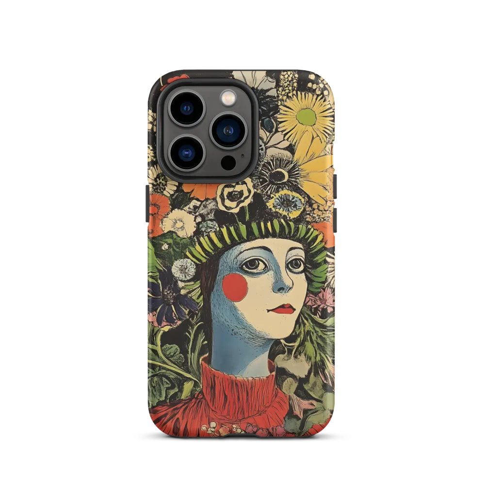 Floral Whimsy: A Portrait of Nature's Embrace