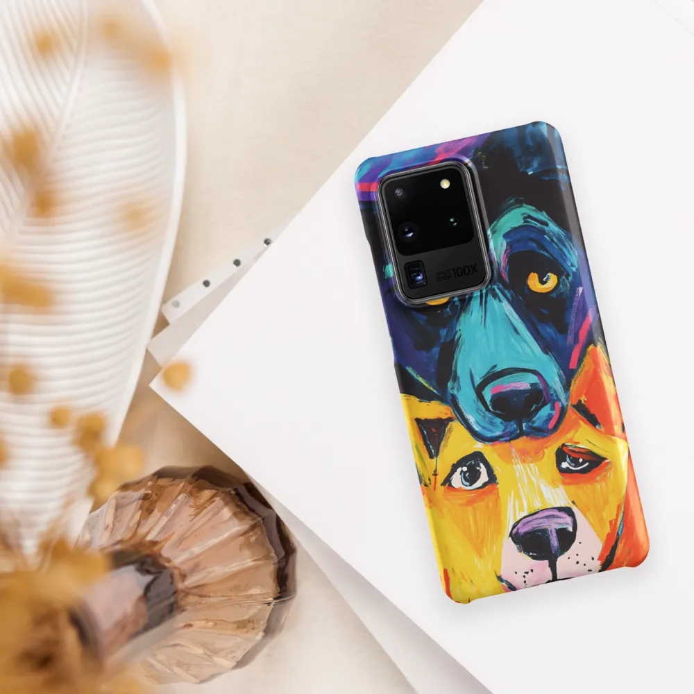 Vibrant Companions: An Expression of Canine Spirit