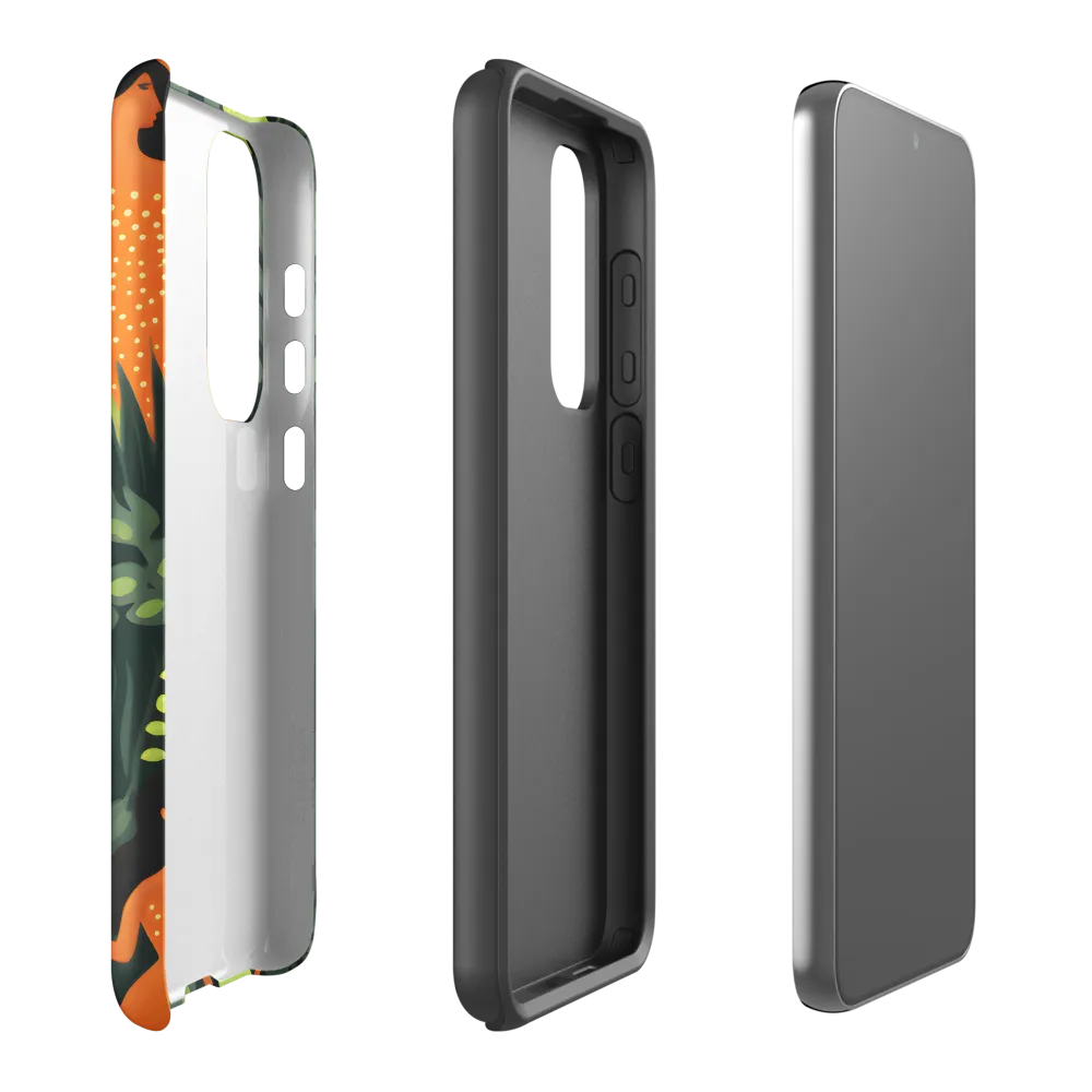 Playful Harmony in Patterns | Phone Case |  S23 Plus | Tough Case | Matte