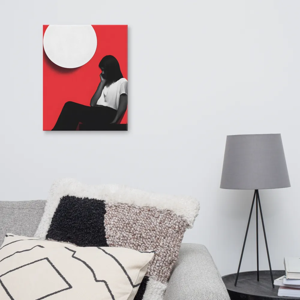 Contemplation in Red