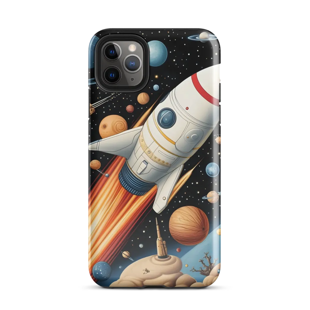 Journey Through the Cosmos | Phone Case |  11 Pro Max | Tough Case | Glossy