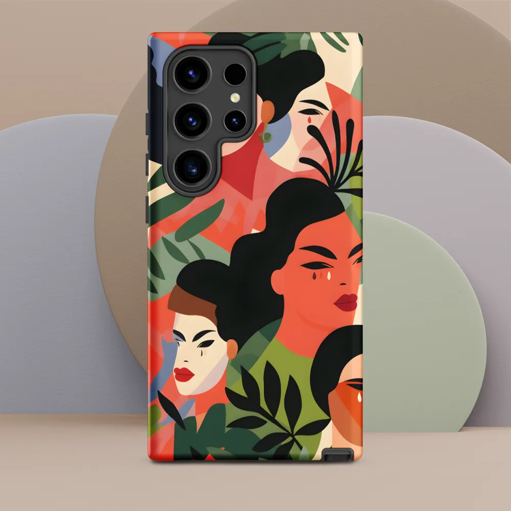 Harmony of Nature and Femininity | Phone Case