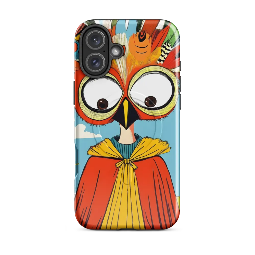 A Whimsical Encounter: The Owl-Human Fusion