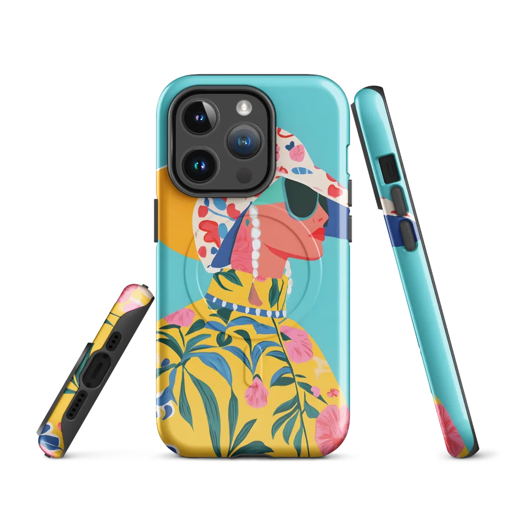 Tropical Confidence: A Fashion Portrait