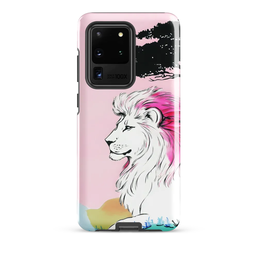 Serene Majesty: A Lion's Profile