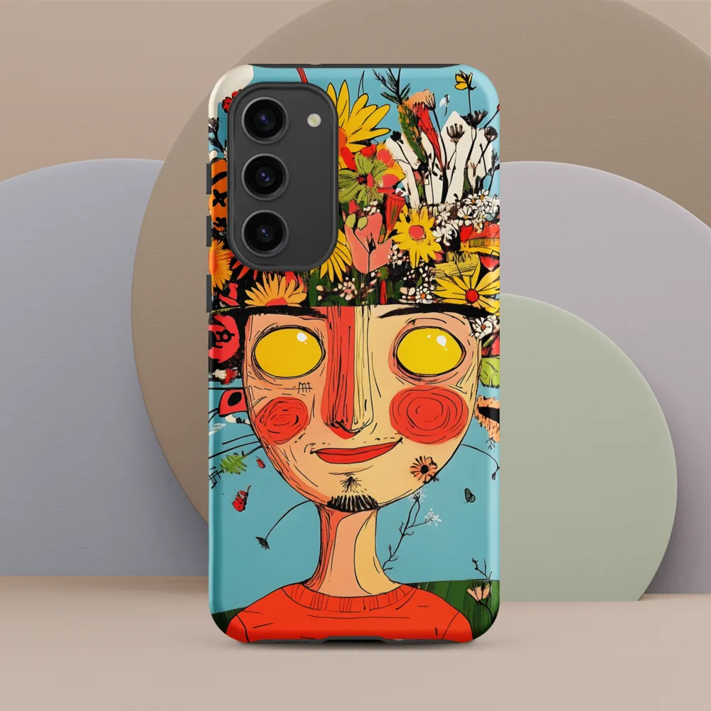 Whimsical Bloom | Phone Case |  S23 Plus | Tough Case | Matte
