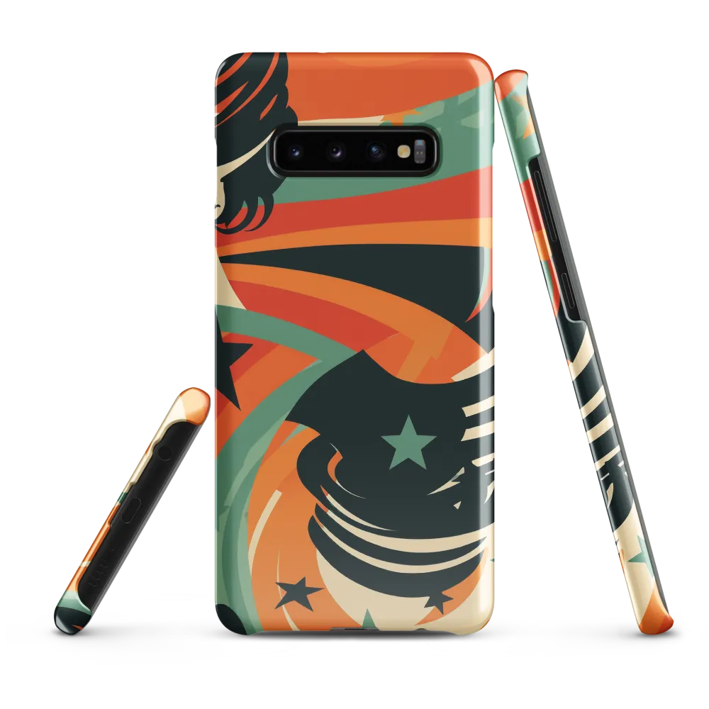 Swirls of Elegance | Phone Case |  S10 Plus | Snap Case | Glossy