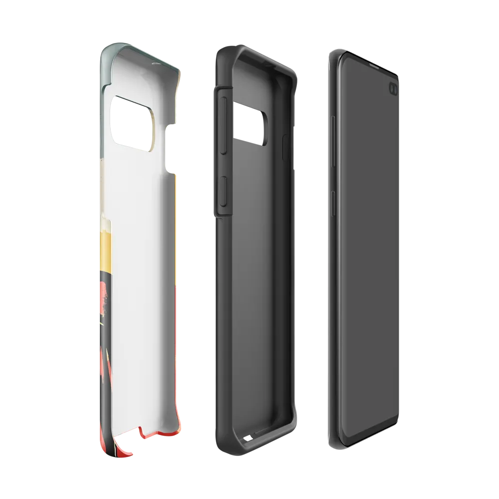 Hero in the Urban Dawn | Phone Case |  S10 | Tough Case | Glossy