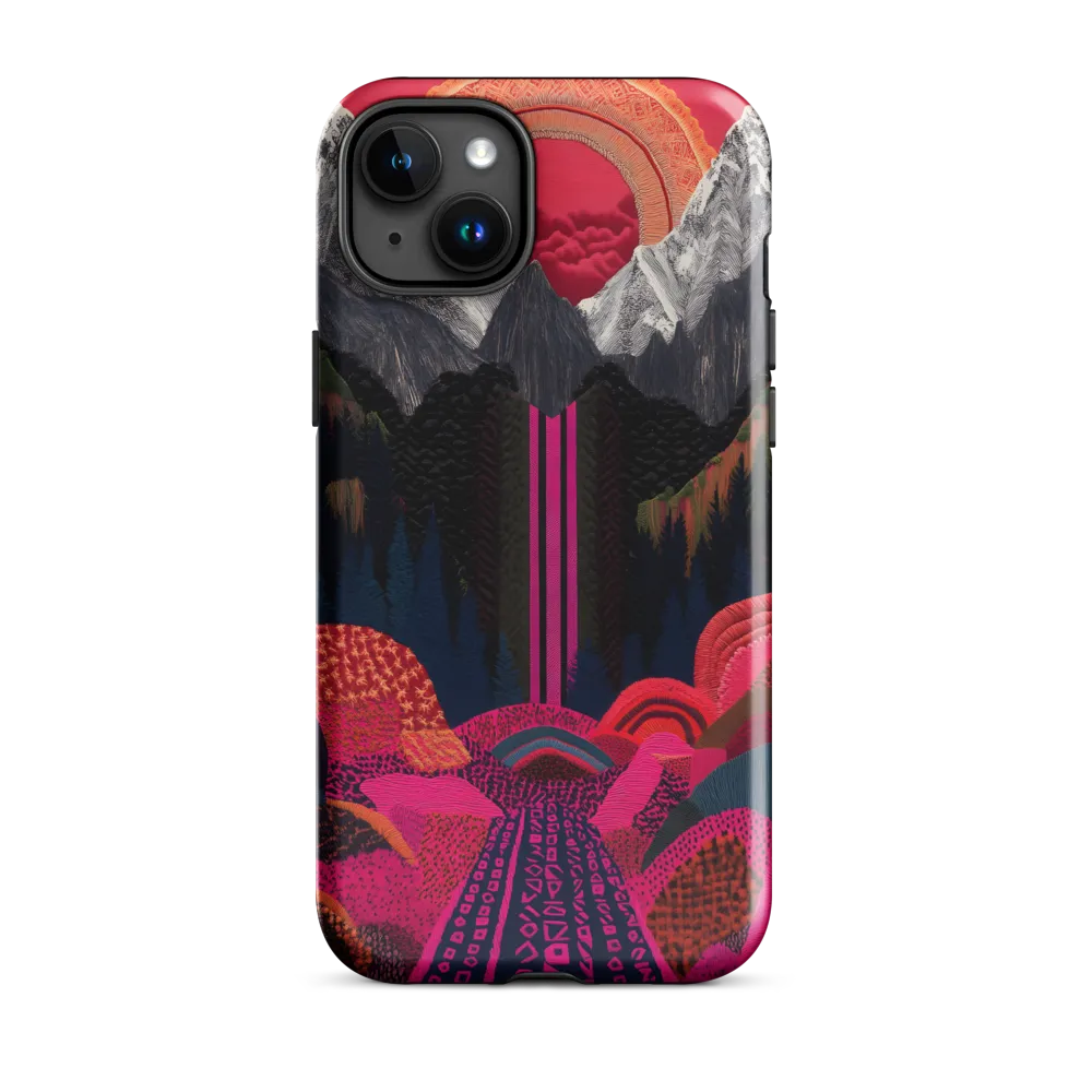 Ethereal Cascade: A Surreal Landscape