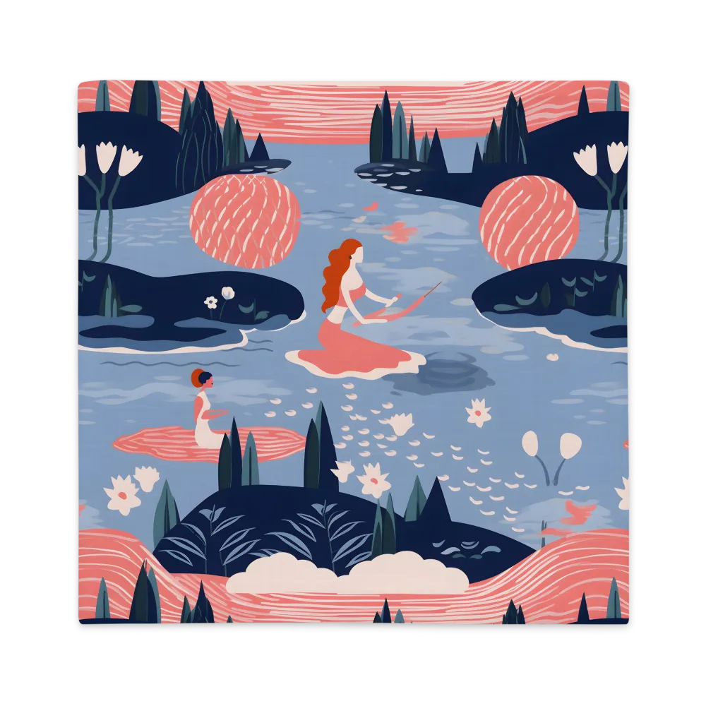 Whispers of Tranquility | Pillow Case | 22″×22″