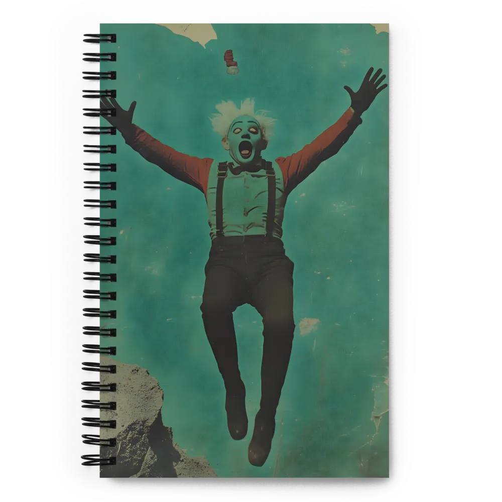 Ethereal Leap of Joy | Spiral Notebook