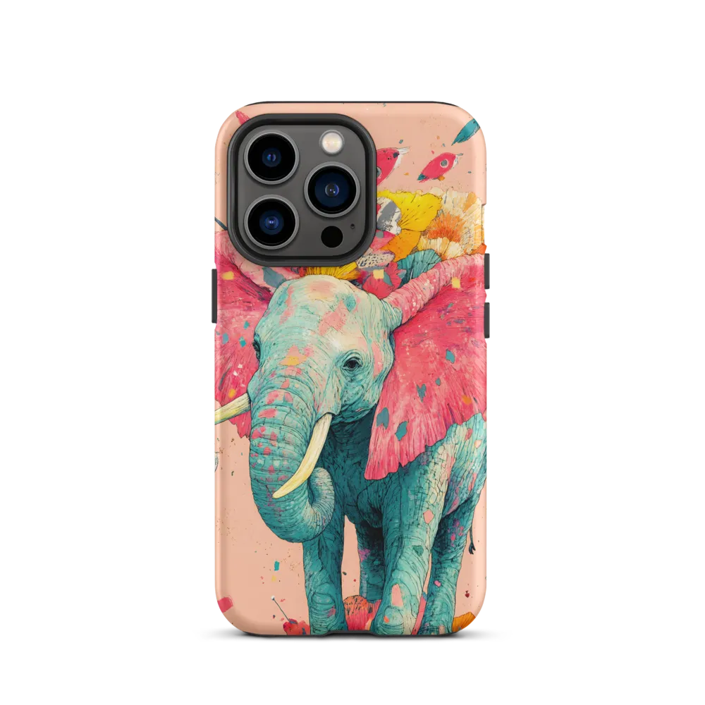 Whimsical Elegance: The Floral Elephant