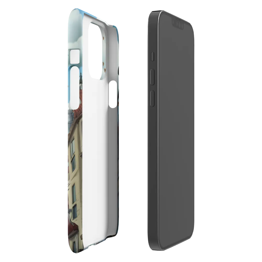 A Whimsical Flight Through Bread and Sky | Phone Case |  13 Pro Max | Snap Case | Matte
