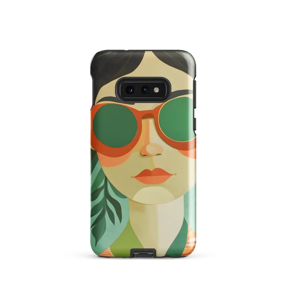 Bold Serenity: A Modern Portrait
