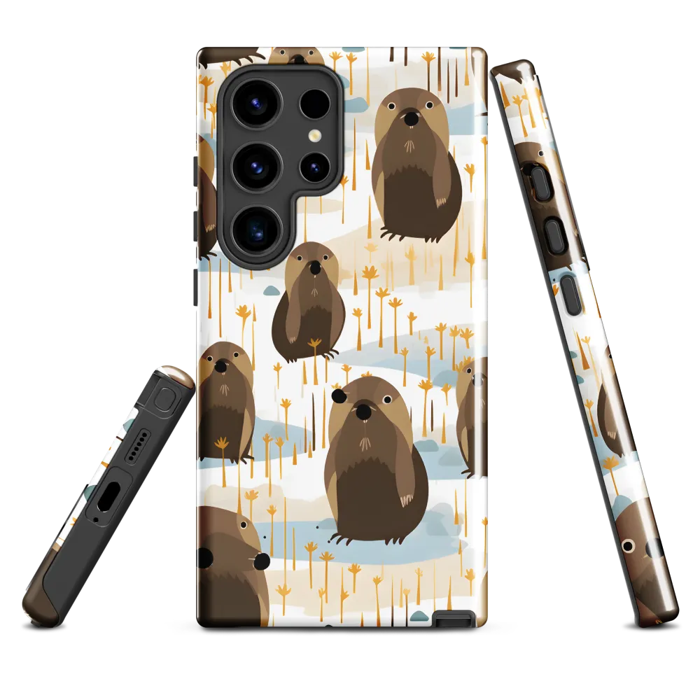 Whimsical Waters: A Celebration of Otters and Seals