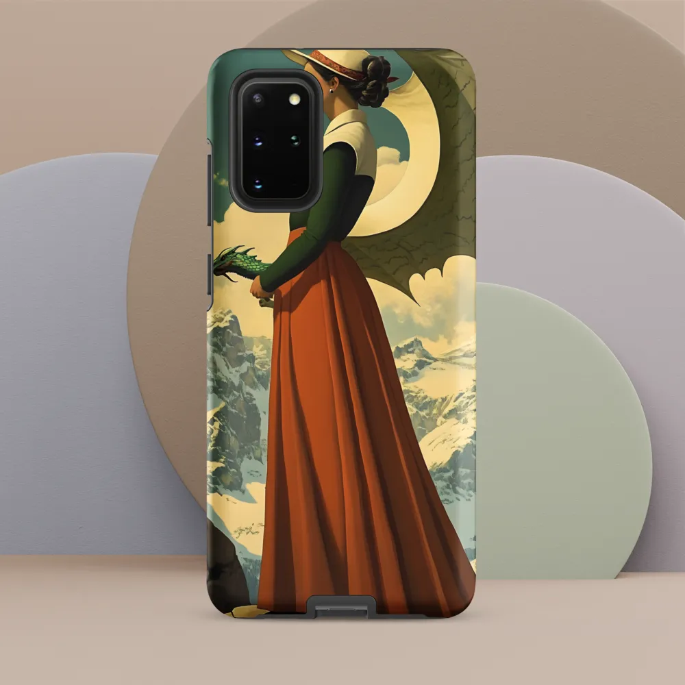 Mystic Harmony: The Dragon Keeper | Phone Case |  S20 Plus | Tough Case | Matte