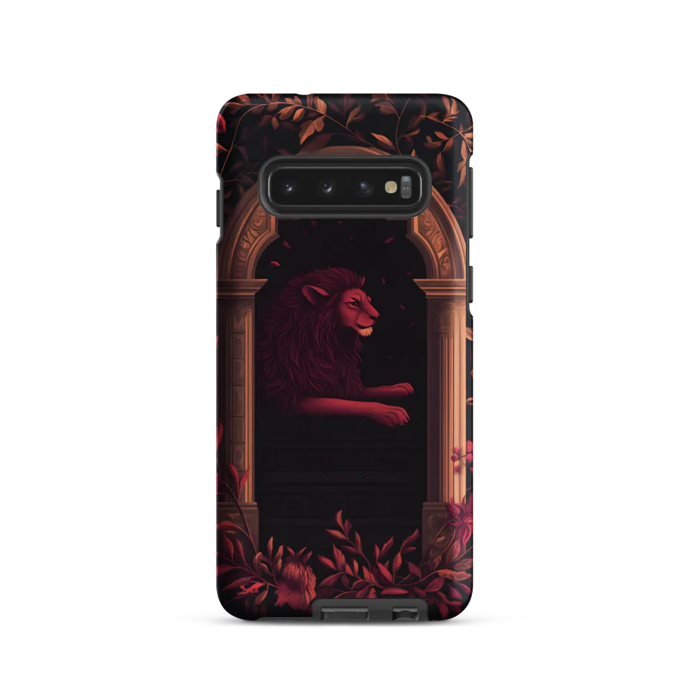 Regal Serenity: A Lion's Rest