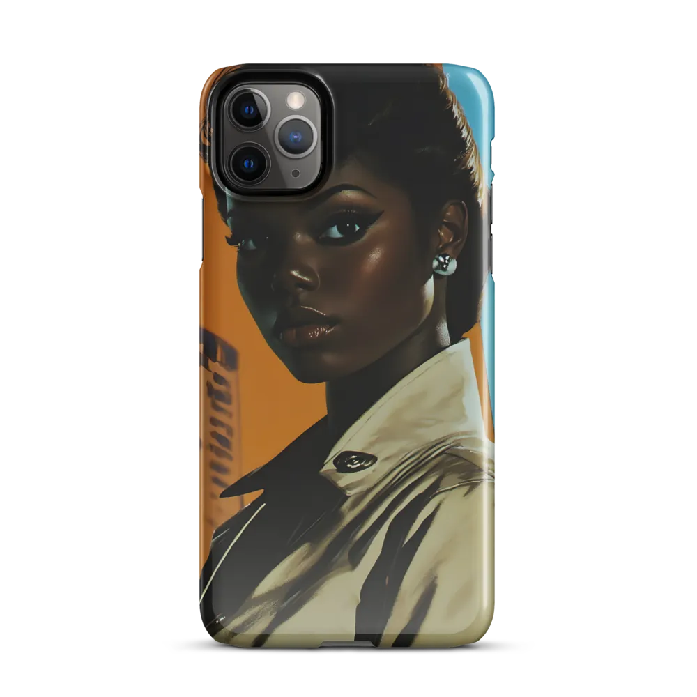 Urban Elegance: A Portrait of Confidence | Phone Case |  11 Pro Max | Snap Case | Glossy