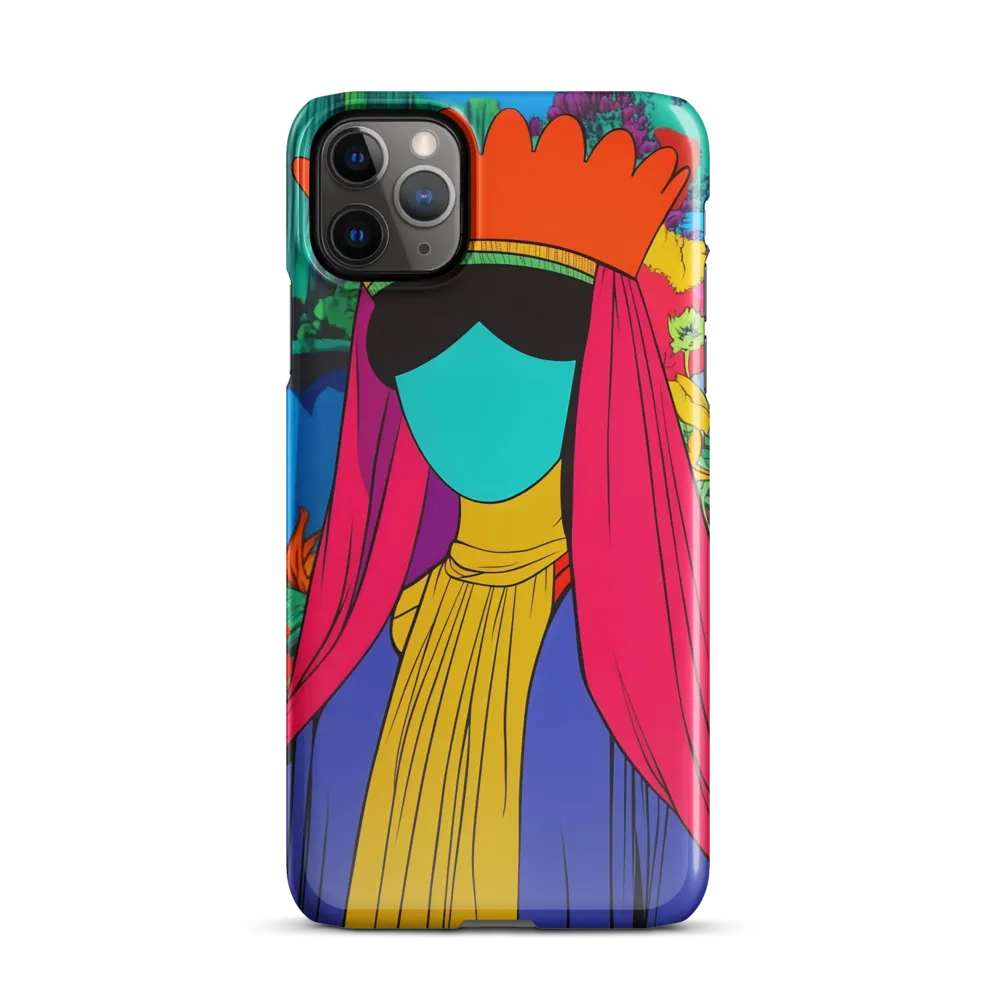 Crowned Surrealism | Phone Case |  11 Pro Max | Snap Case | Glossy