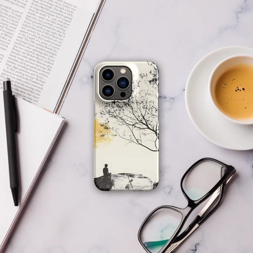 Whispers of Solitude | Phone Case |  14 Pro | Snap Case | Glossy