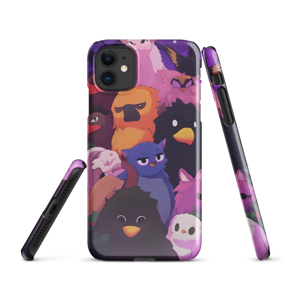 Whimsical Avian Gathering
