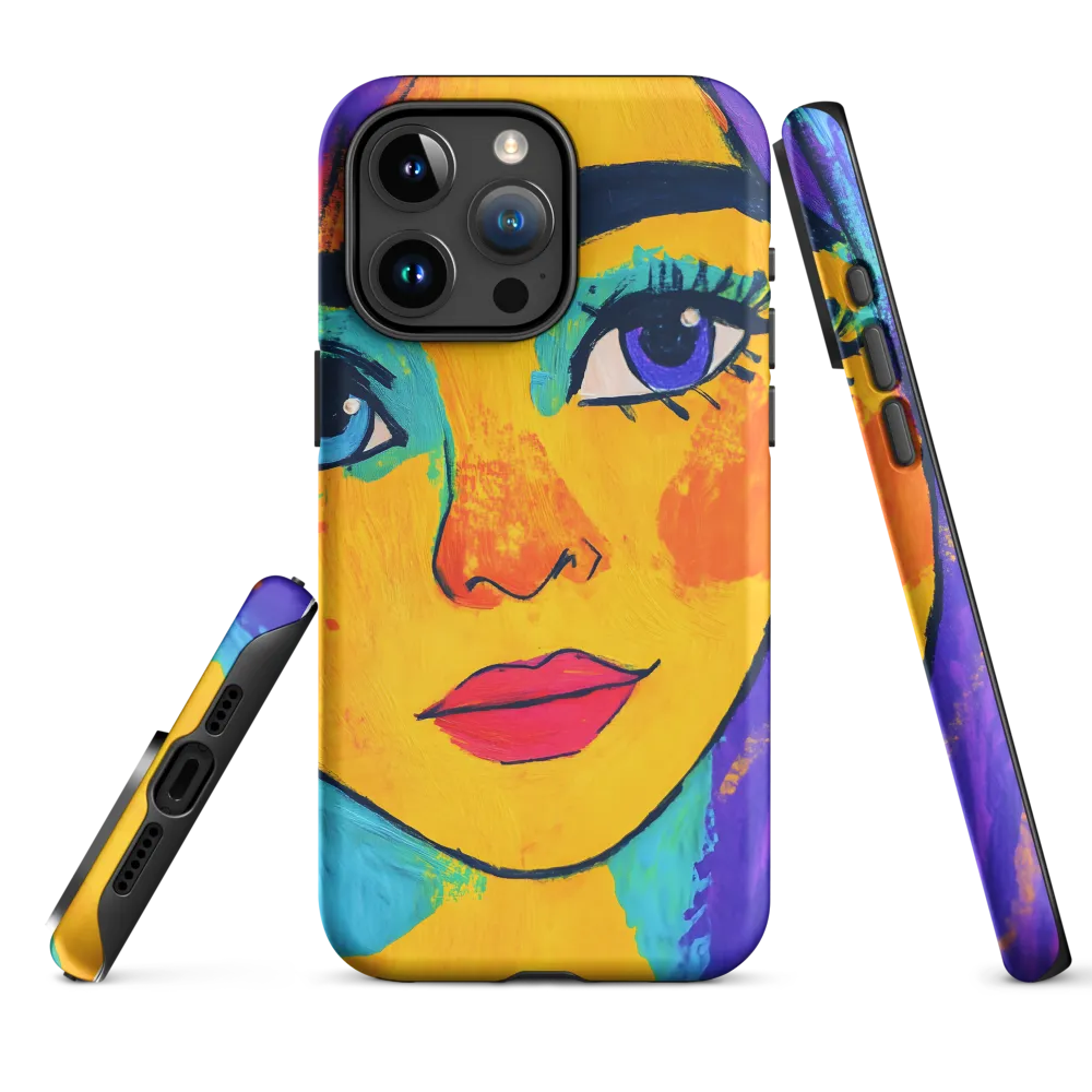 Vibrant Portrait: A Pop Art Exploration