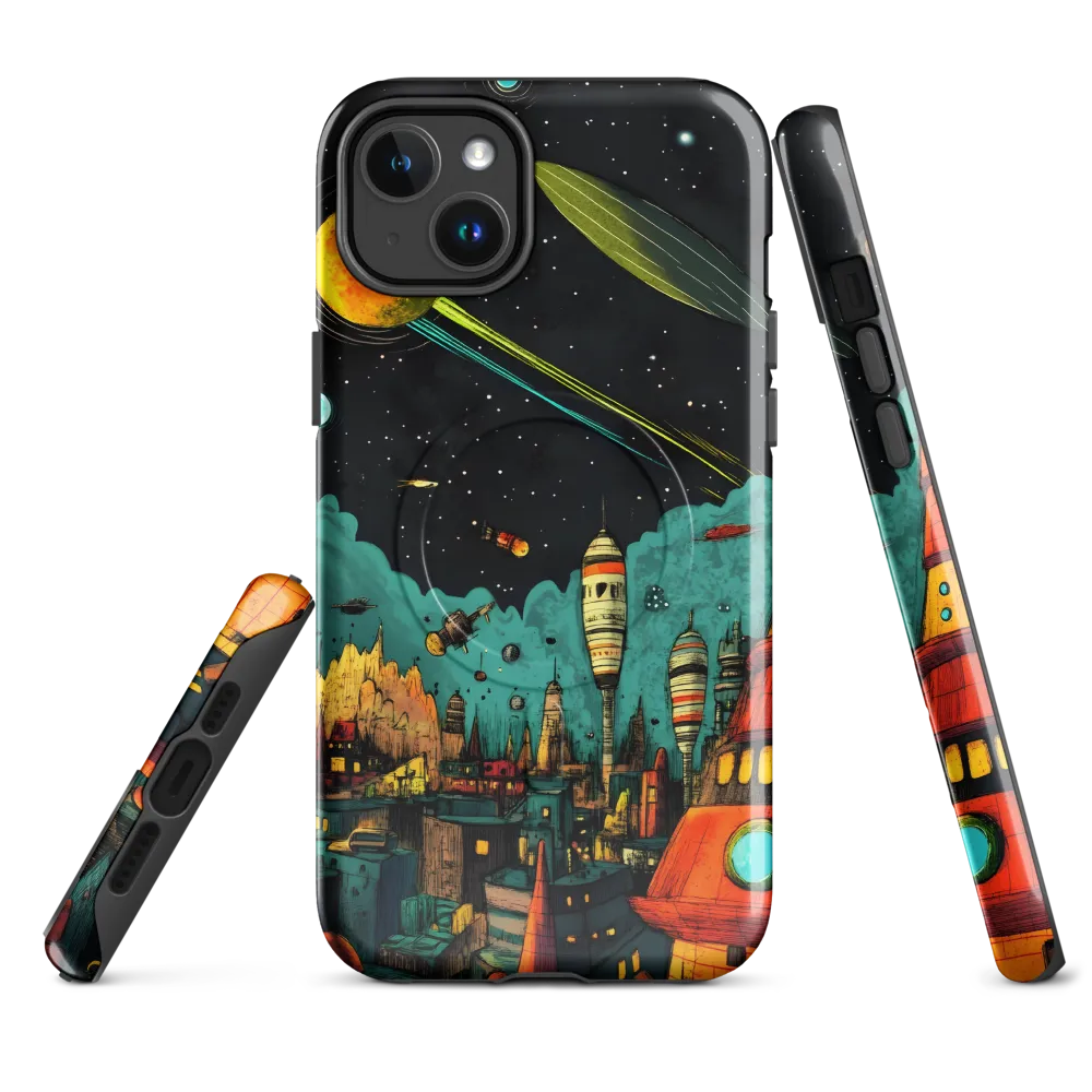 Galactic Cityscape: A Journey Through Imagination