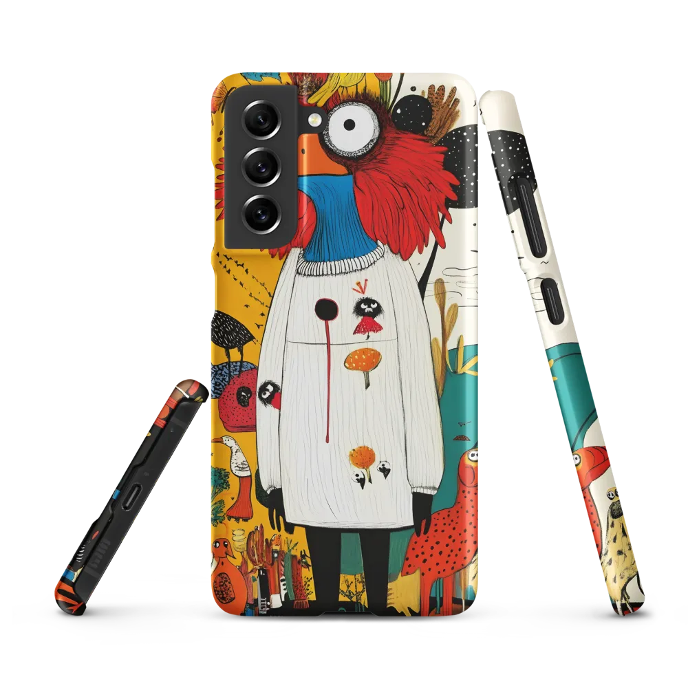 Whimsical Bird's Embrace
