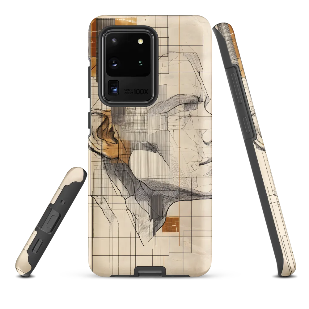 Geometric Reverie | Phone Case |  S20 Ultra | Tough Case | Matte