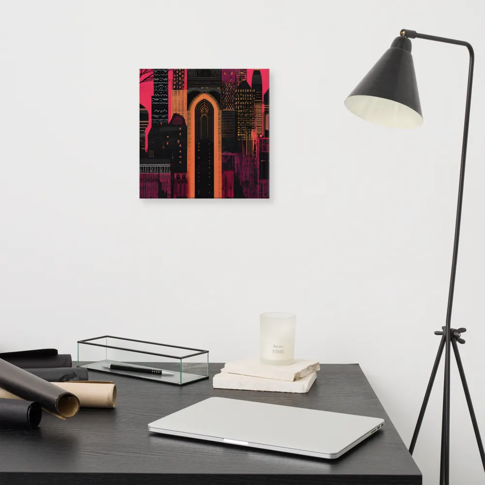 Urban Reverie | Canvas | 12″×12″