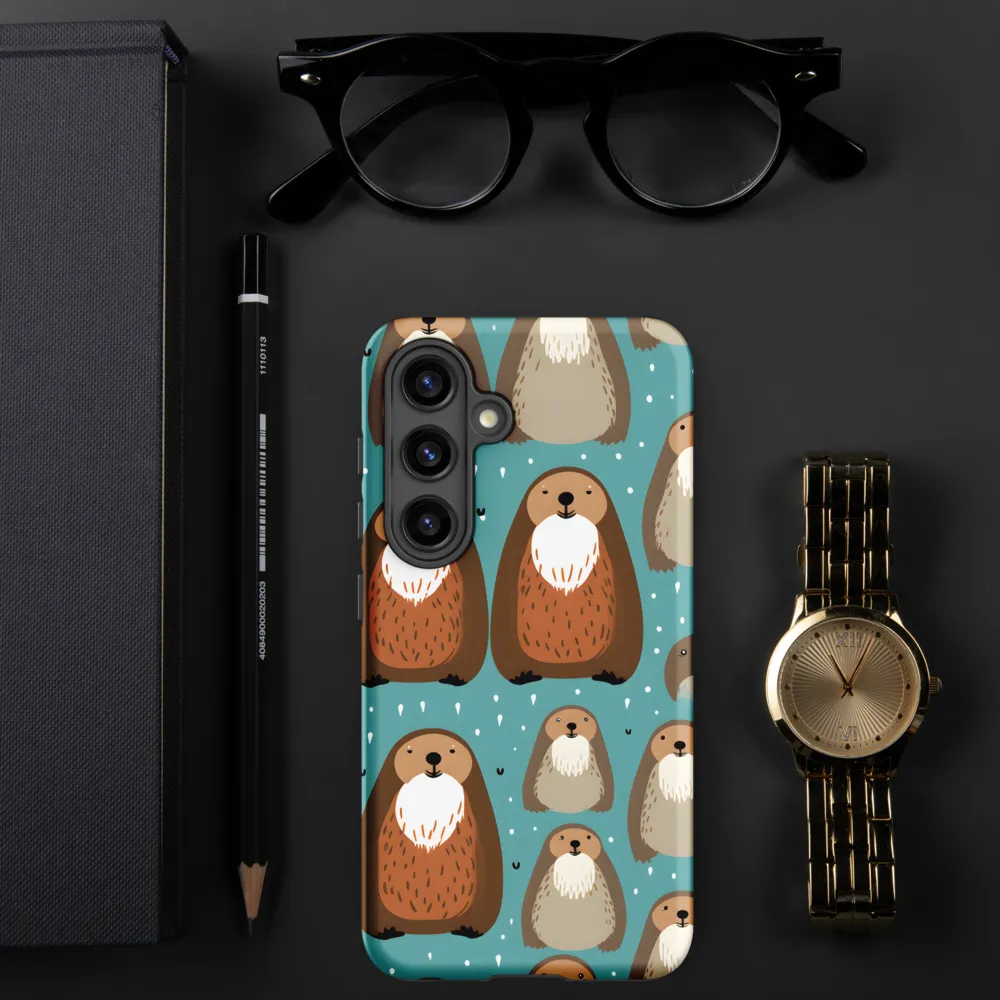 Whimsical Otter Pattern