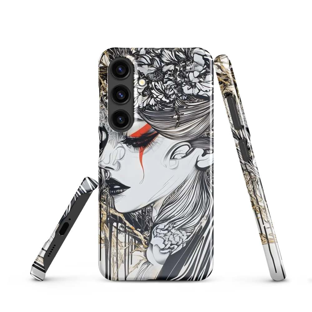 Veiled Mystique | Phone Case |  S24 | Snap Case | Glossy