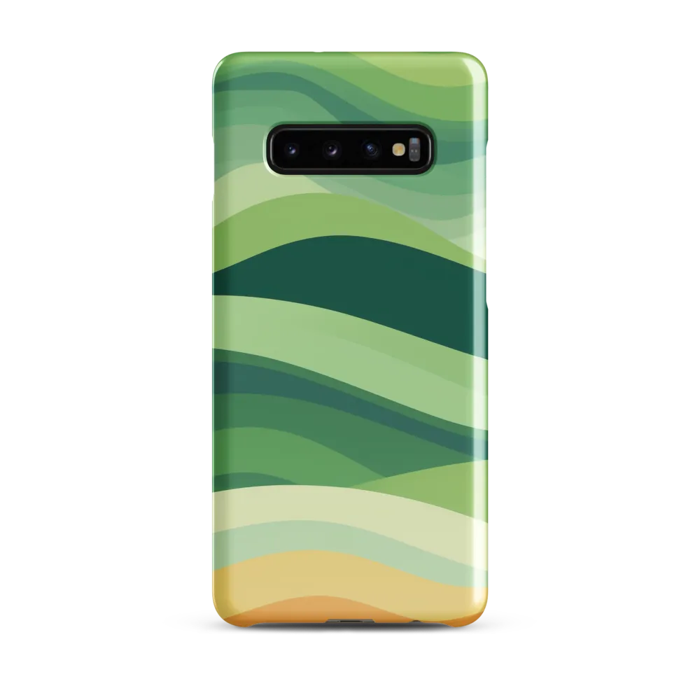 Waves of Tranquility | Phone Case |  S10 Plus | Snap Case | Glossy