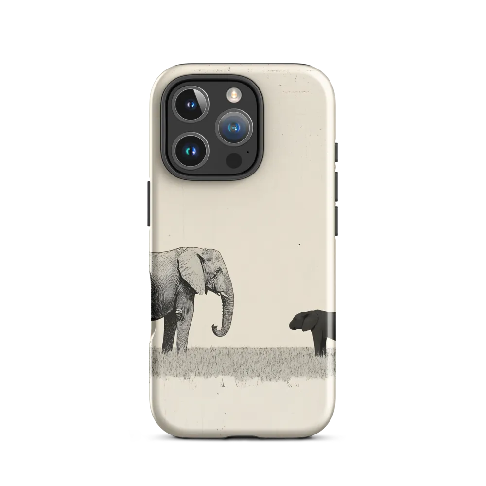 Contrasting Companions | Phone Case |  16 Pro | Tough Case | Glossy