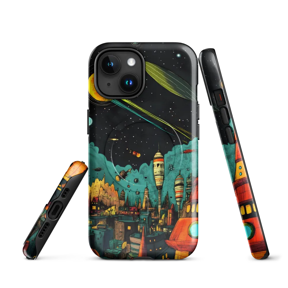 Galactic Cityscape: A Journey Through Imagination