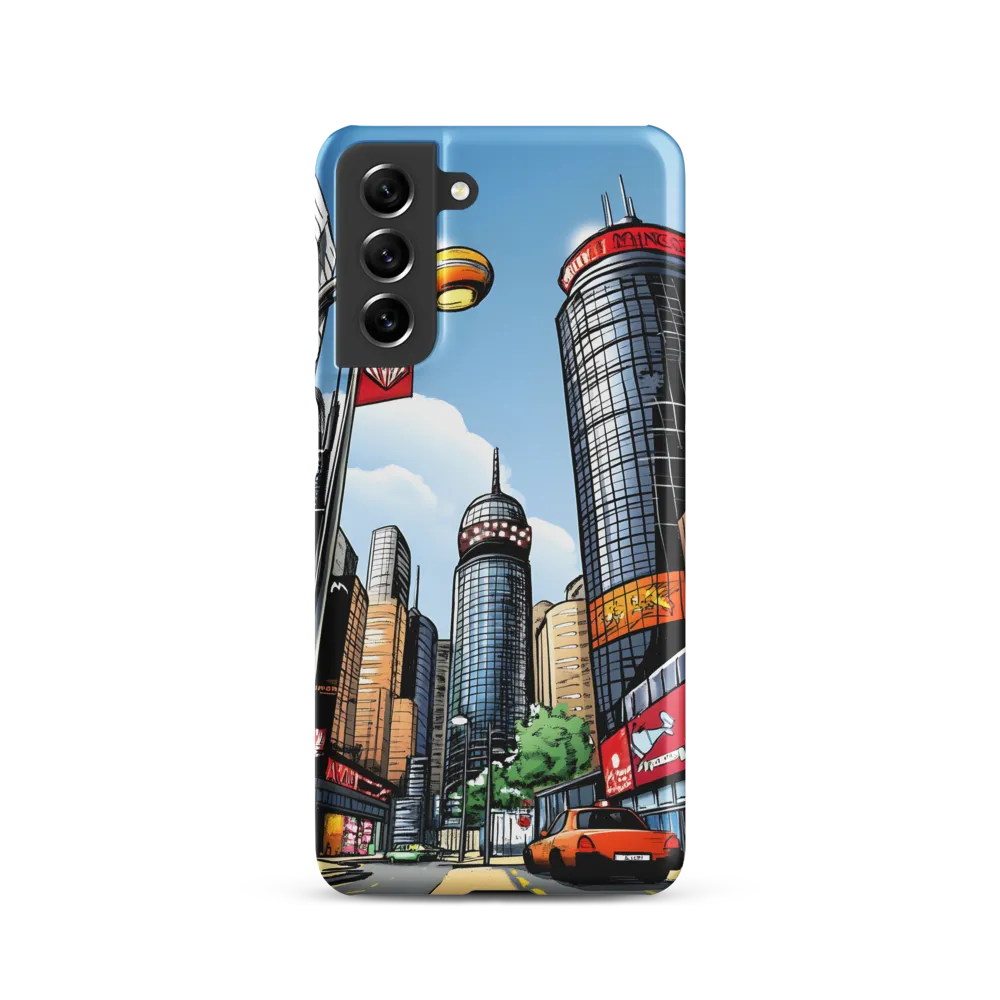 Urban Pulse: A Comic Cityscape