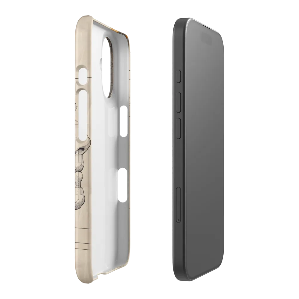 Geometric Reverie | Phone Case |  16 | Snap Case | Matte