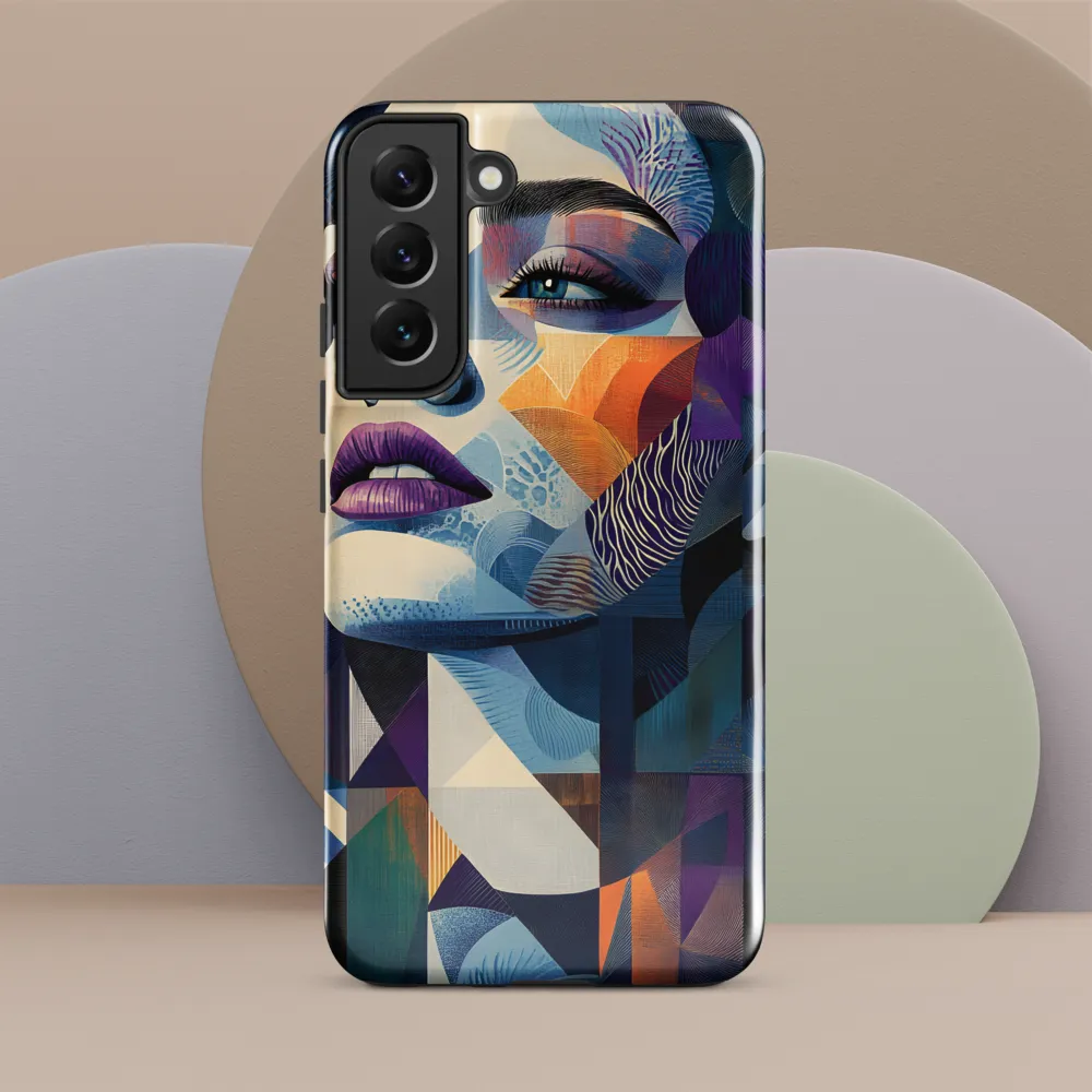 Fragmented Mystery: A Modern Portrait