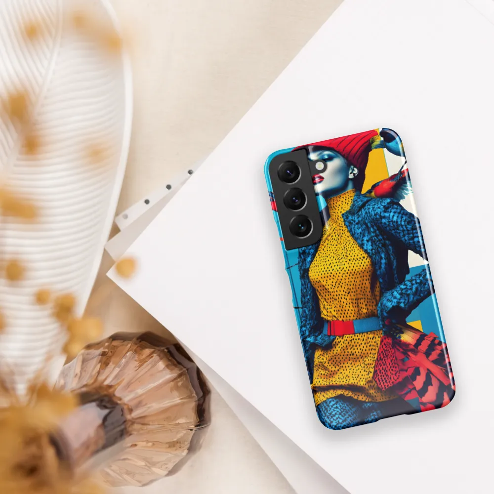 Vibrant Fusion of Nature and Fashion